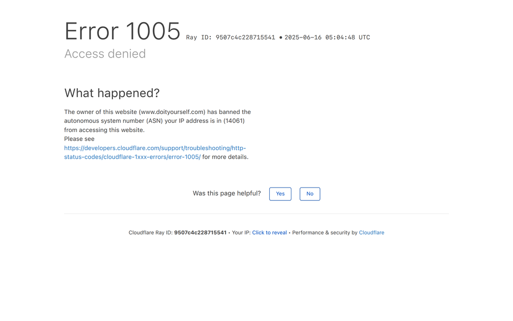 Screenshot of DoItYourself.com