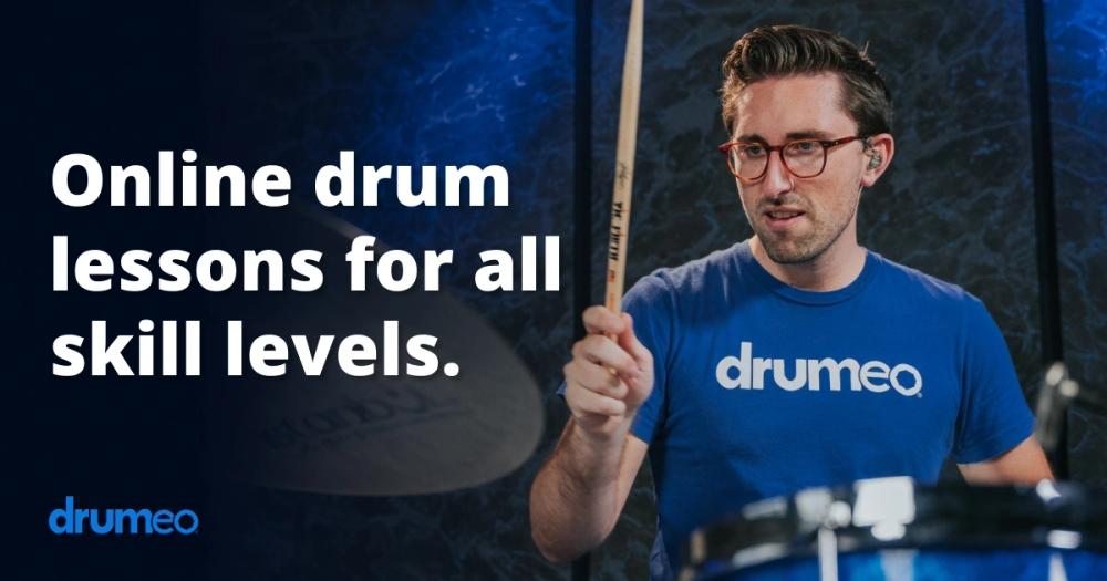 Screenshot of Drumeo