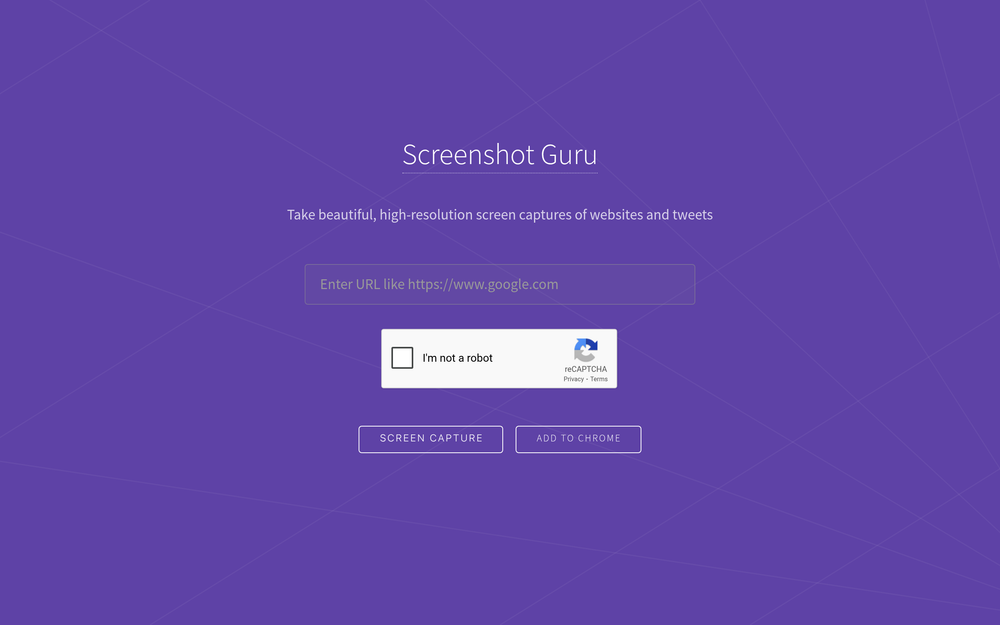 Screenshot of Screenshot Guru