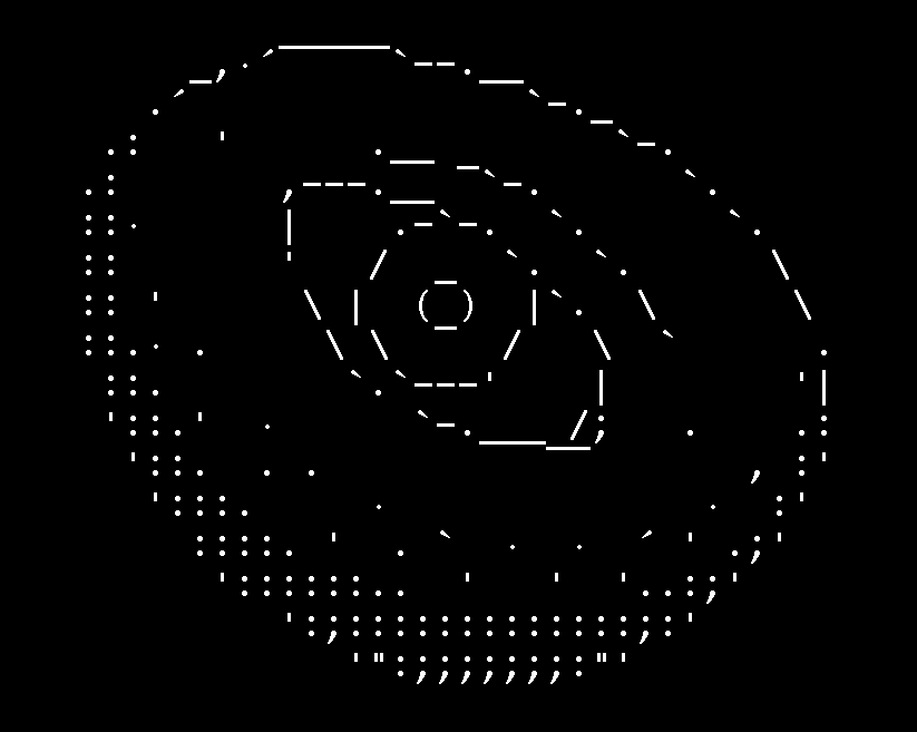 Screenshot of ASCII Art Tutorial