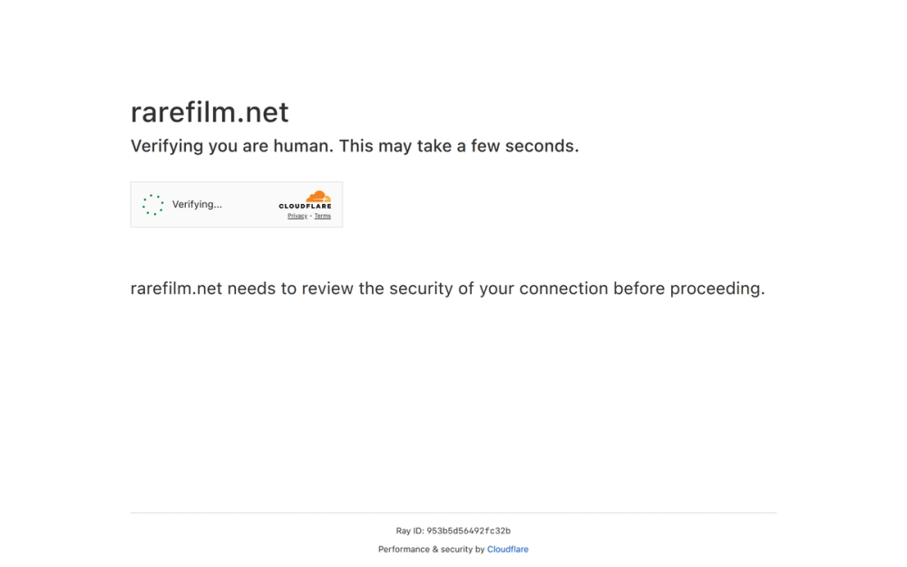 Screenshot of RareFilm