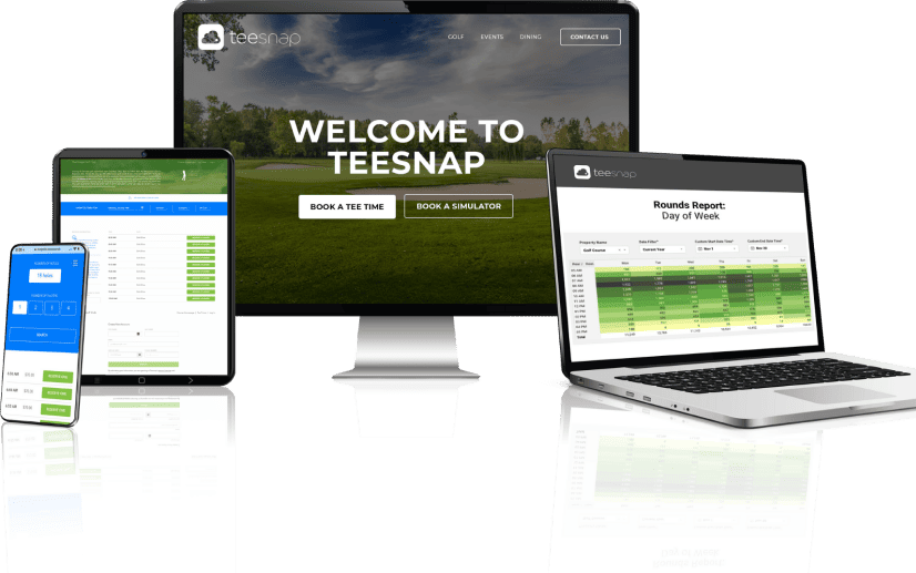 Screenshot of Teesnap