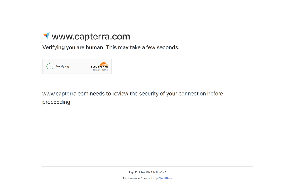 Screenshot of Attention Required! | Cloudflare