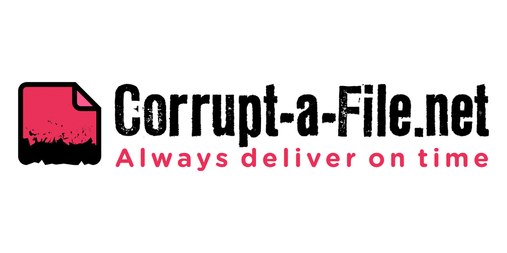 Screenshot of Corrupt-a-file