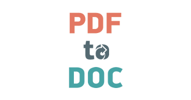 Screenshot of PDF2DOC