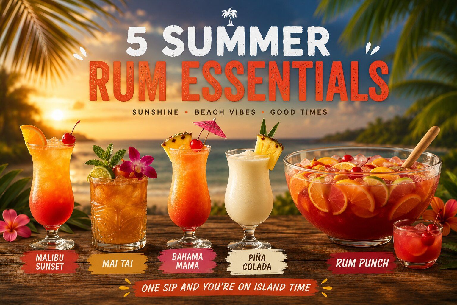 5 Summer Rum Essentials