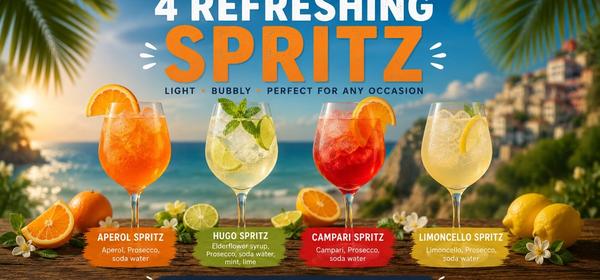 Spritz lined up