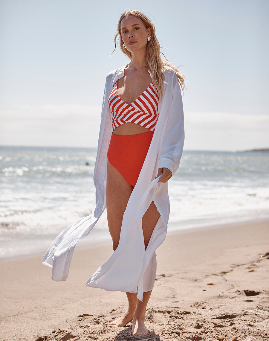 The Cinched Swim Skirt | Summersalt