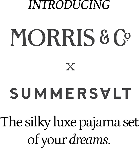 Morris & Co. x Summersalt: Models floral printed pajama sets
