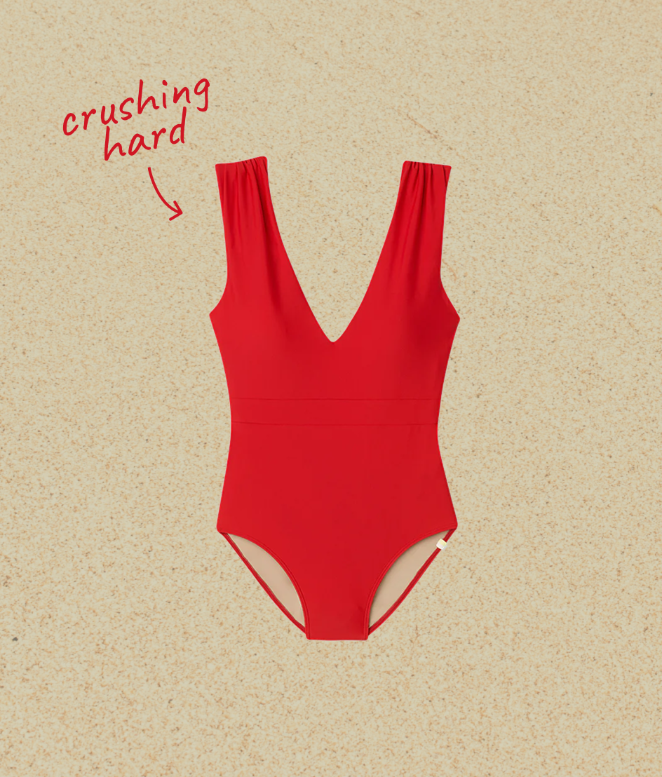 Model in Fleece and Leggings, The Brushed High Rise Full Length Leggings - Pinot (dark red)