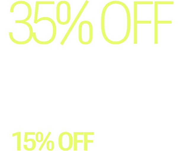 35% Off Sitewide + Extra 15% Off Clearance