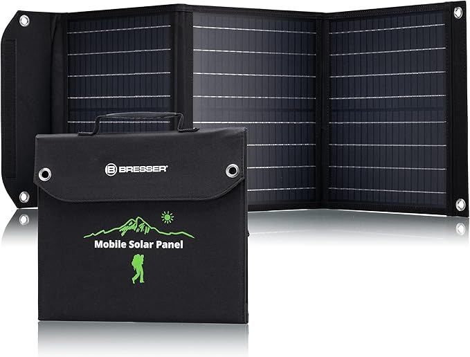 Bresser Cargador Solar Móvil de 40W
