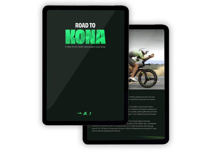 Road to Kona: A Data-Driven Health Optimization