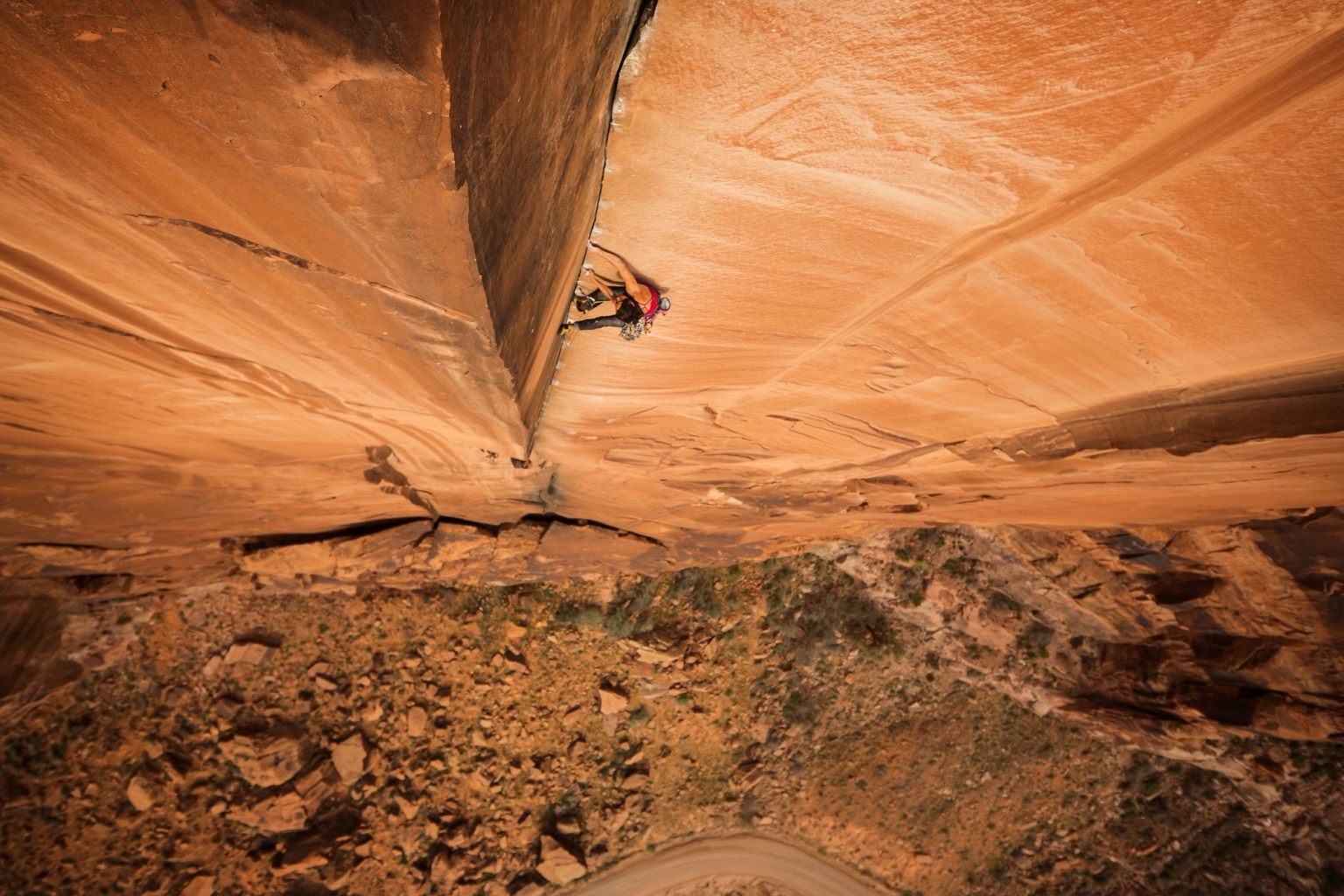 Tombstone free climb