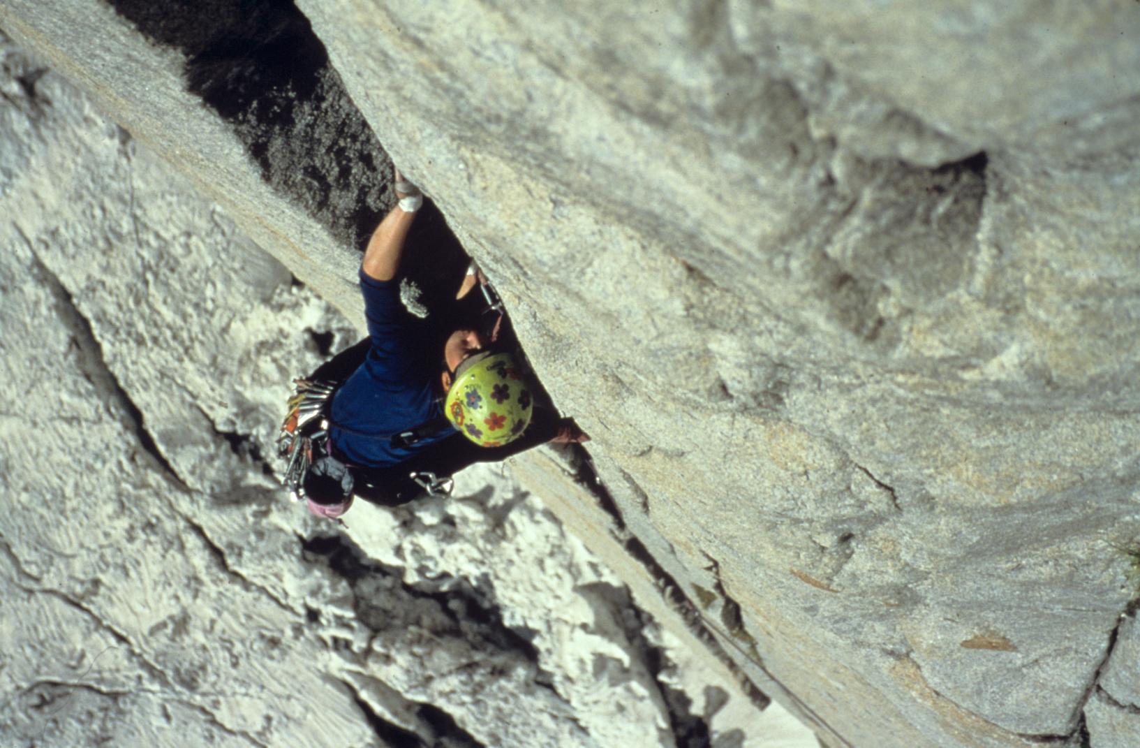 1998 Shipton Spire, Pakistan. We named this route "Inshallah," Urdu for "God willing."
