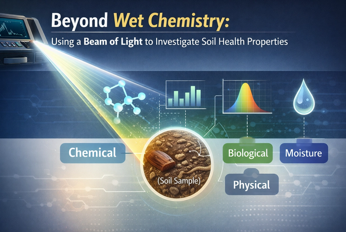 Beyond Wet Chemistry: Using a Beam of Light to Investigate Soil Health Properties