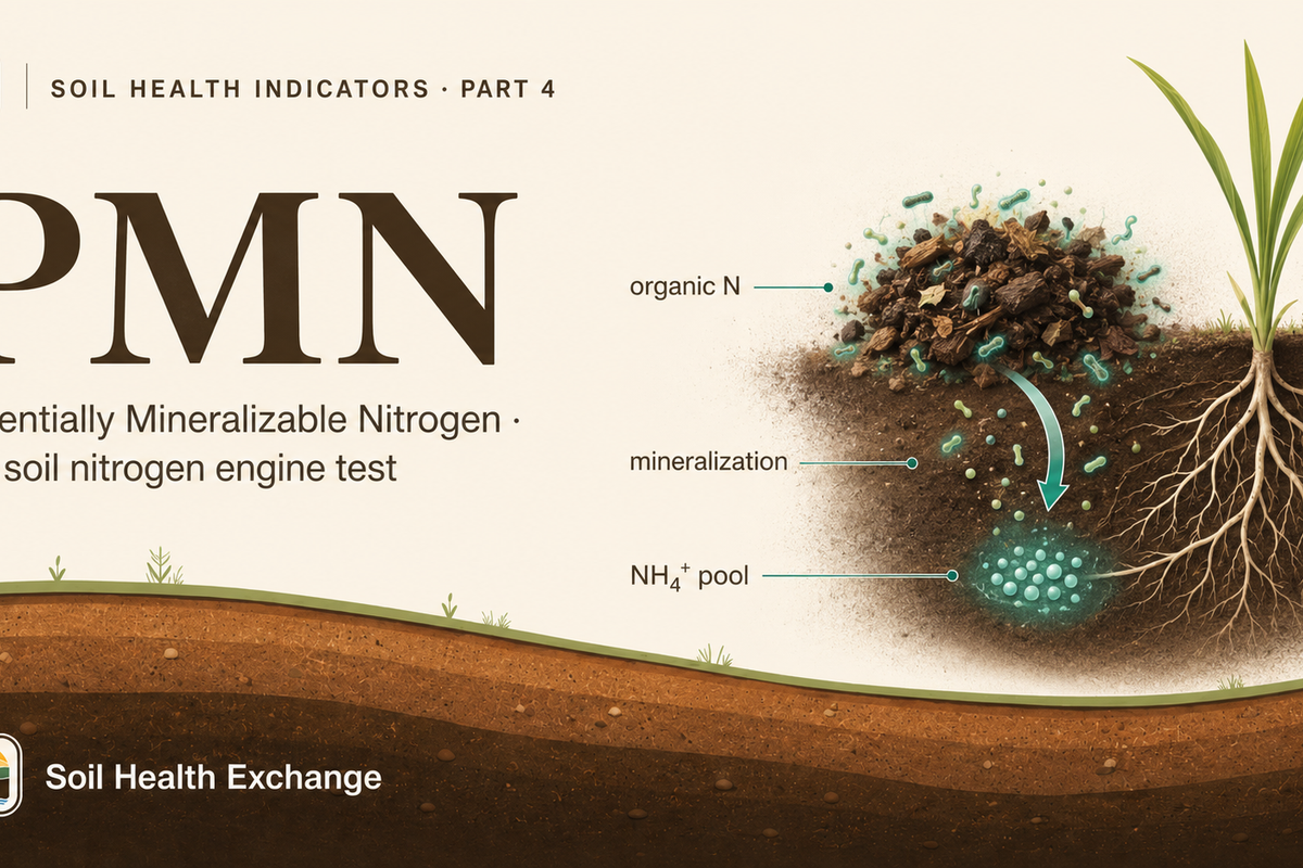What Potentially Mineralizable Nitrogen (PMN) Tells You About Your Soil's Nitrogen Engine — and What It Won't