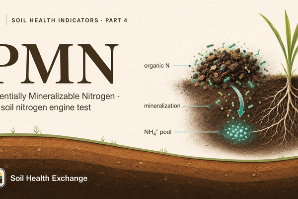 What Potentially Mineralizable Nitrogen (PMN) Tells You About Your Soil's Nitrogen Engine — and What It Won't