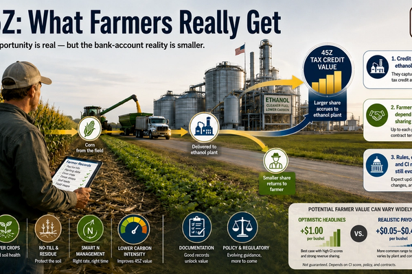 45Z Explained: What Farmers Can Realistically Expect vs. What's Being Promised