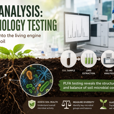 PLFA Analysis: What Soil Biology Testing Can and Cannot Tell You