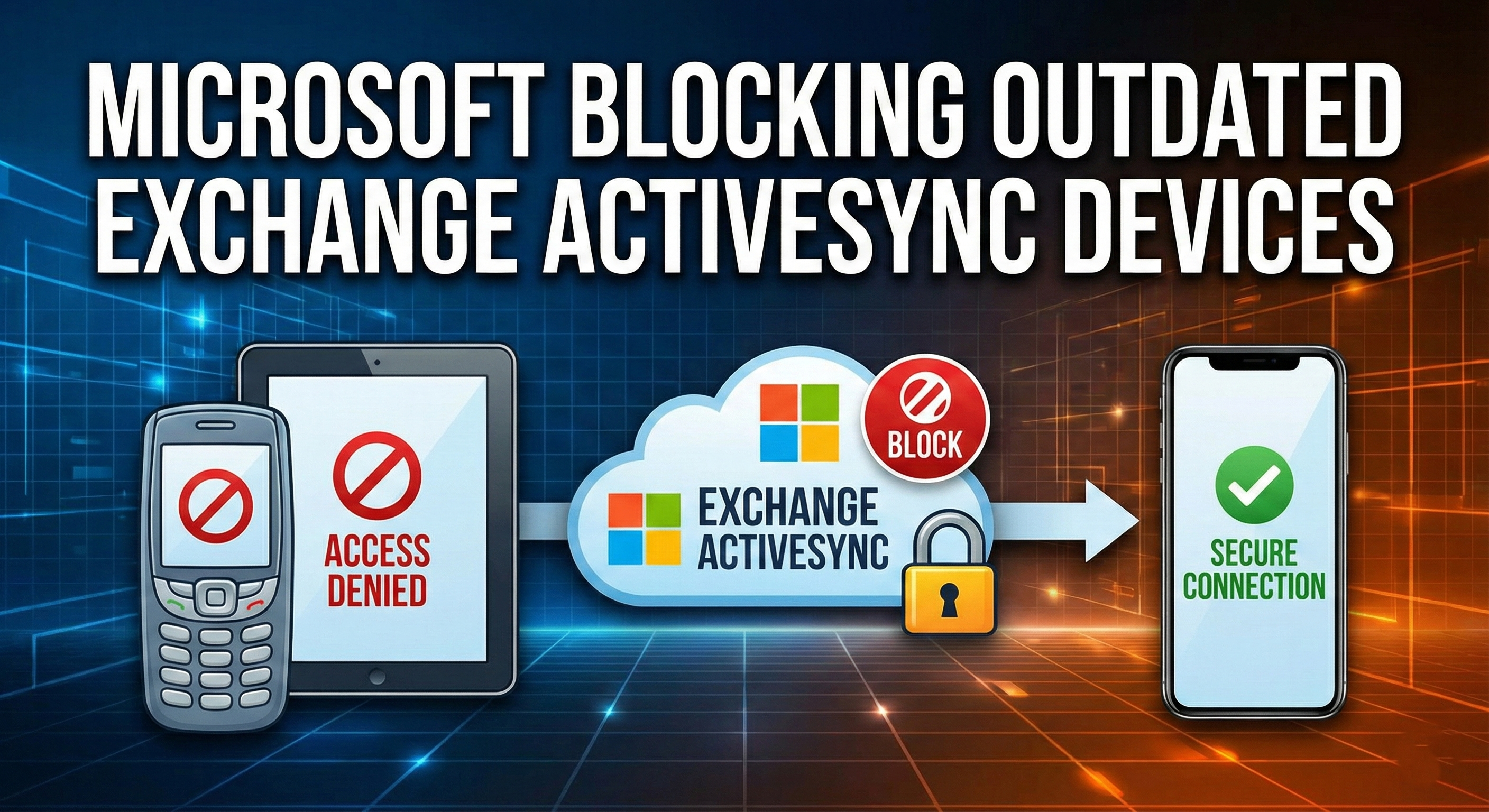 Microsoft to Block Outdated Exchange ActiveSync Devices from Exchange Online Starting March 2026