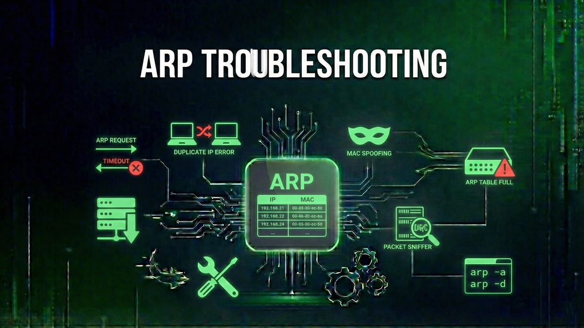 Understanding ARP and Network Troubleshooting Basics