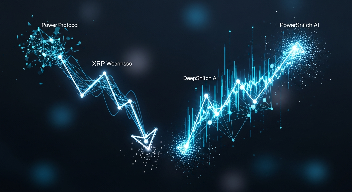 XRP Price News 2026 Reflects Weakness: Degens Back DeepSnitch AI For 100X Surge While Power Protocol Faces Correction