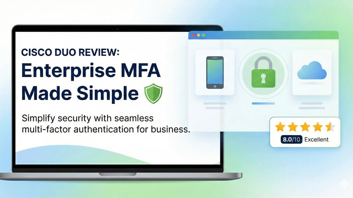 Cisco Duo Review: Enterprise MFA Made Simple