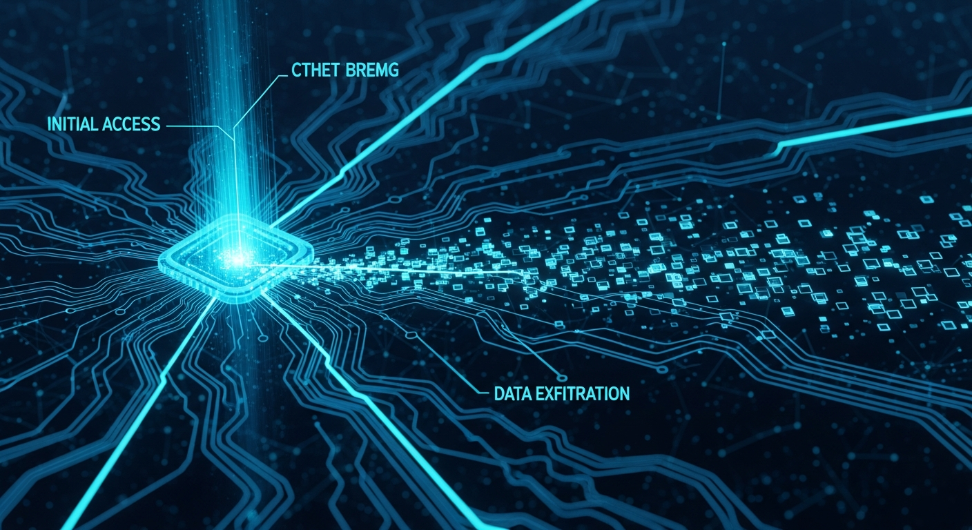 Understanding the Anatomy of a Data Breach: From Initial Access to Data Exfiltration