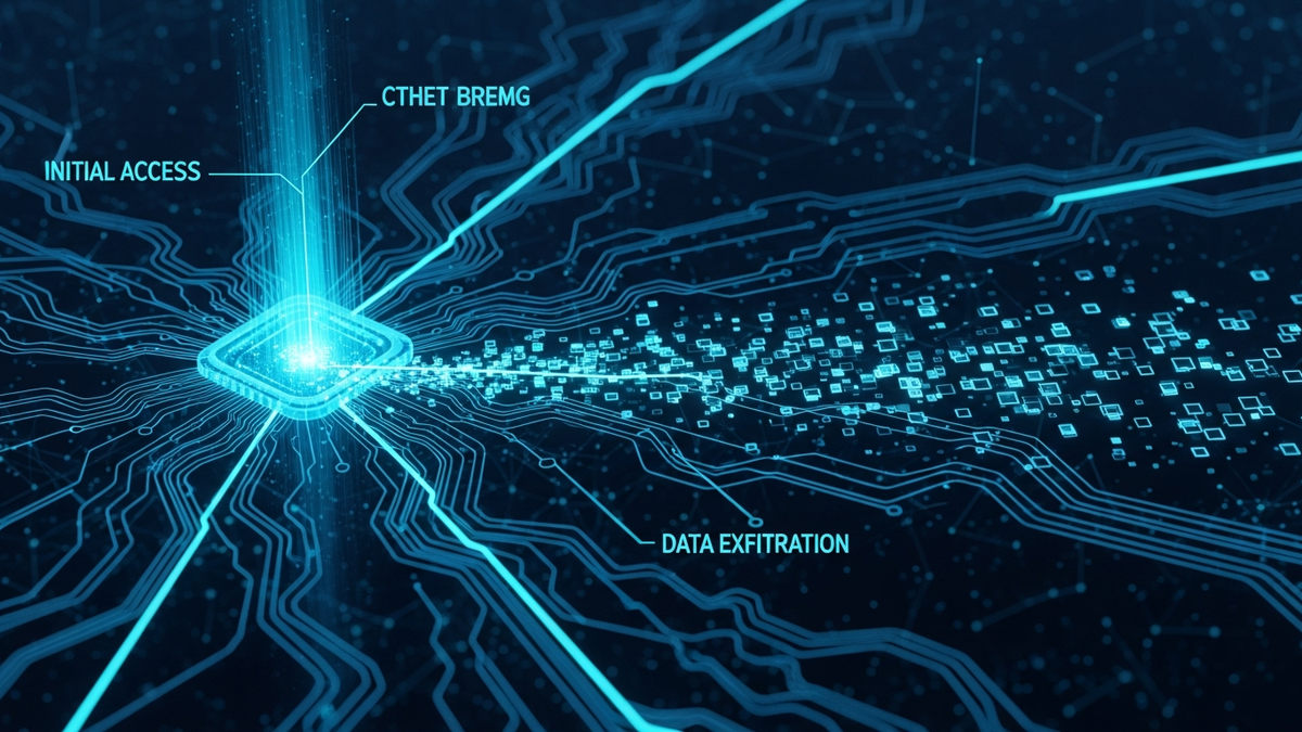 Understanding the Anatomy of a Data Breach: From Initial Access to Data Exfiltration