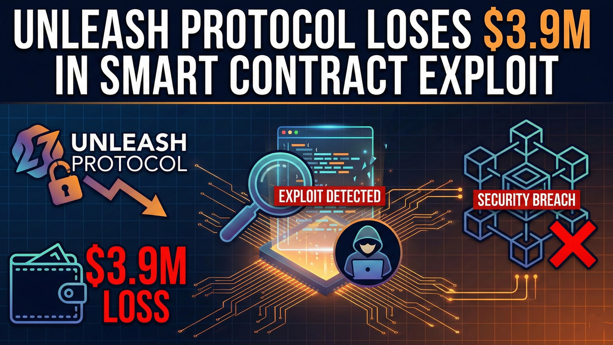 Unleash Protocol Loses $3.9M in Unauthorized Smart Contract Upgrade Attack