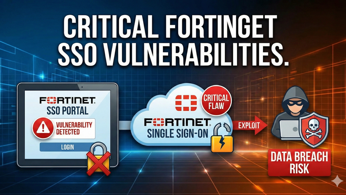 Critical Fortinet SSO Vulnerabilities Under Active Exploitation — Admin Accounts and Config Files Targeted