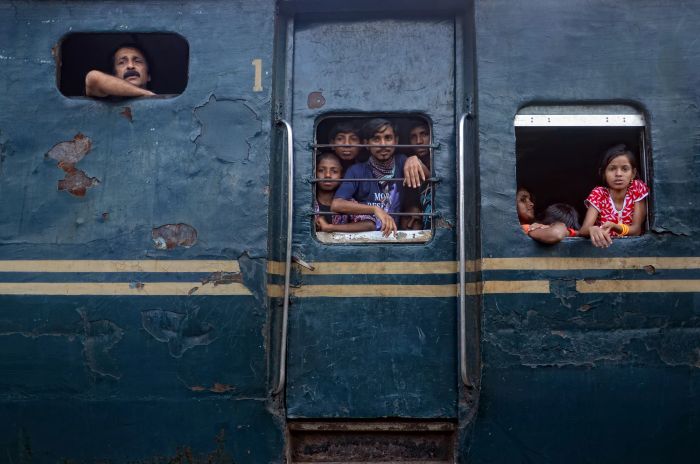 'Train Journey' by Suvro Paul (Dhaka, Bangladesh)
