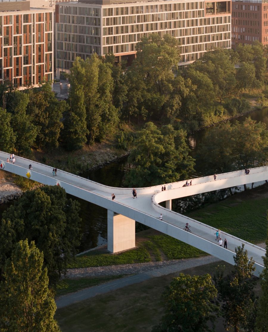 5Štvanice Footbridge