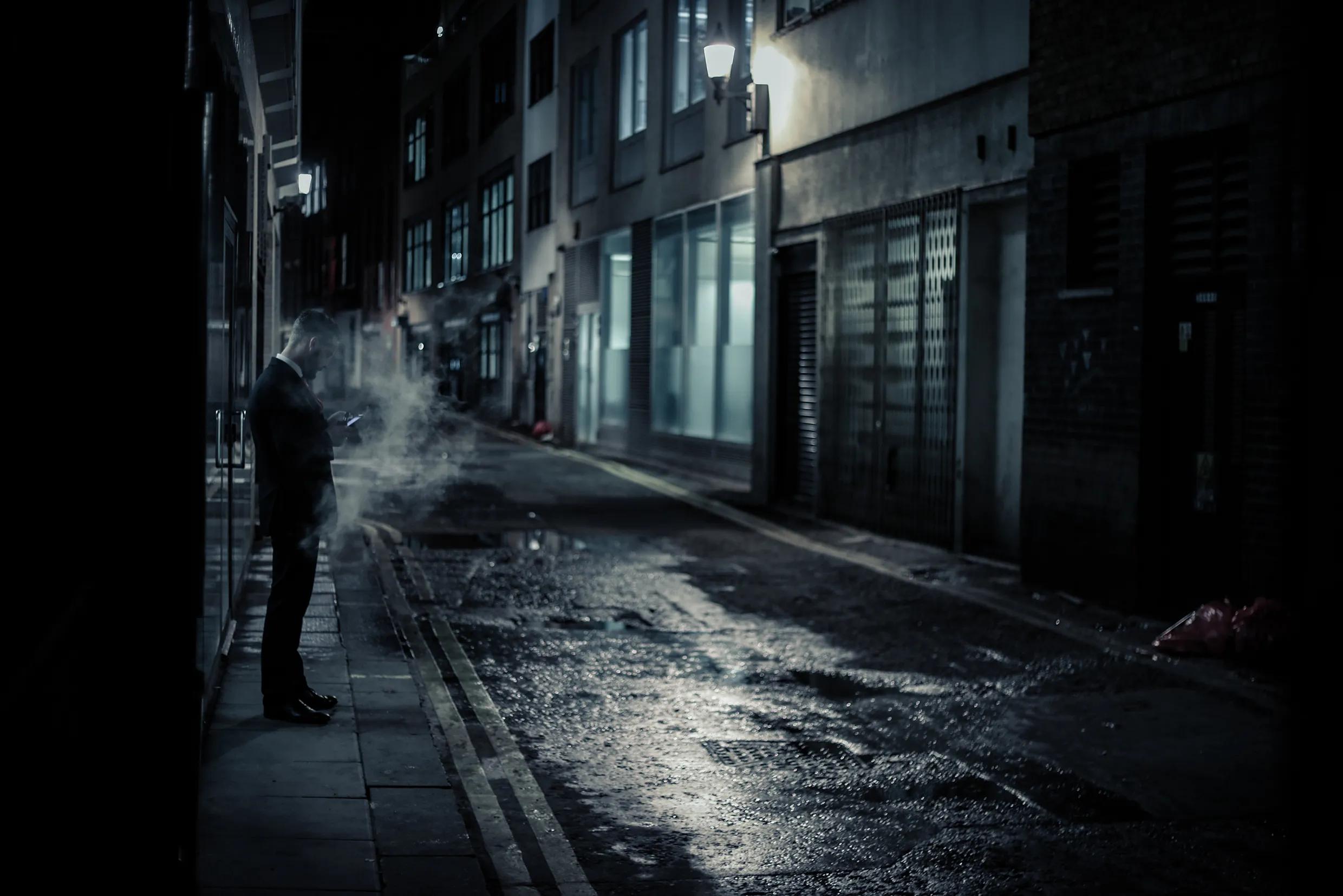'London After Dark' by Edo Zollo (London, UK)