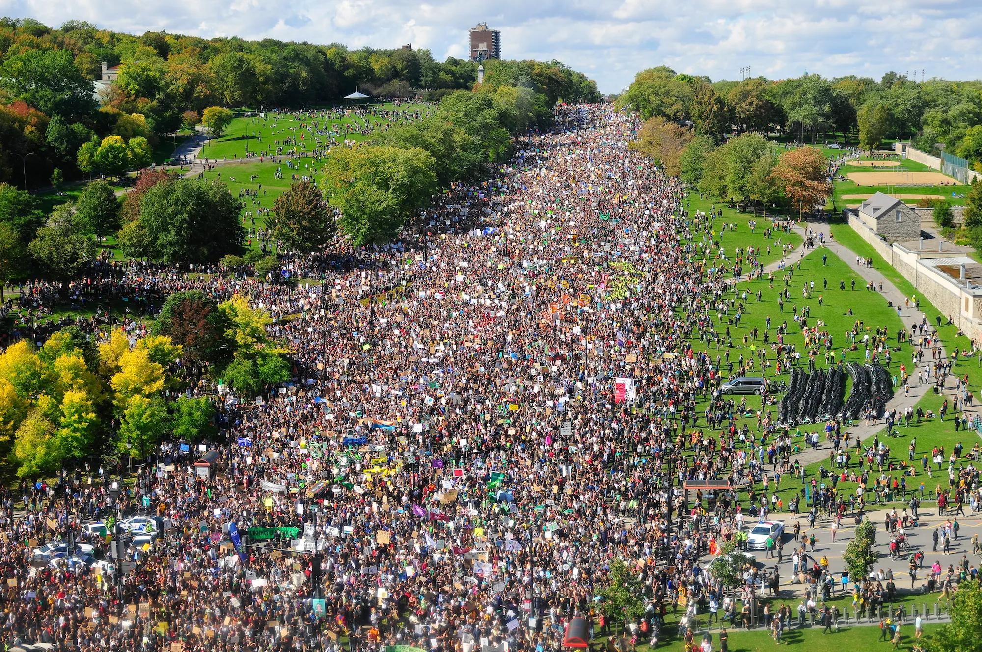 'Montreal Climate Strike 2019' by Ben Etienne (Montreal, Canada)