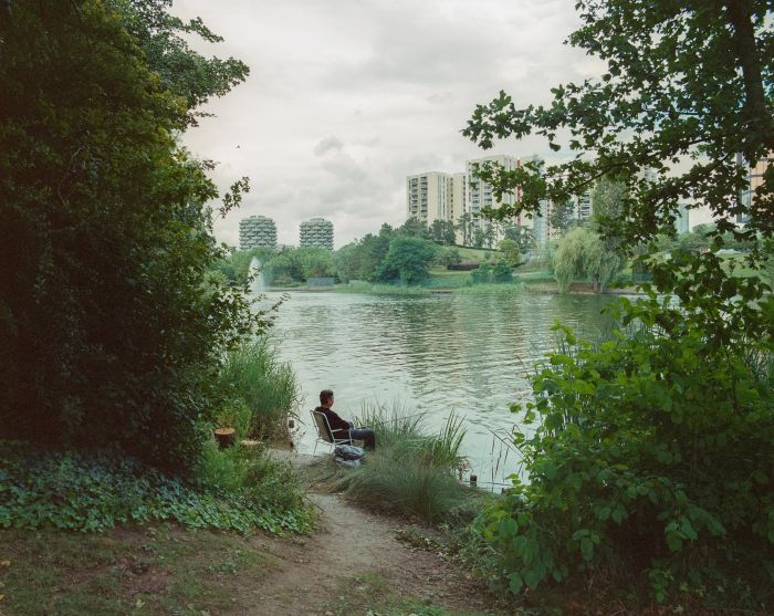 ‘The fisherman, Paris 2021’ by Benedetta Ristori (Paris, France)
