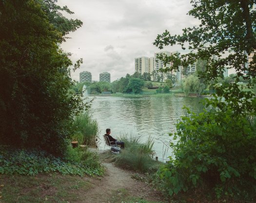 ‘The fisherman, Paris 2021’ by Benedetta Ristori (Paris, France)