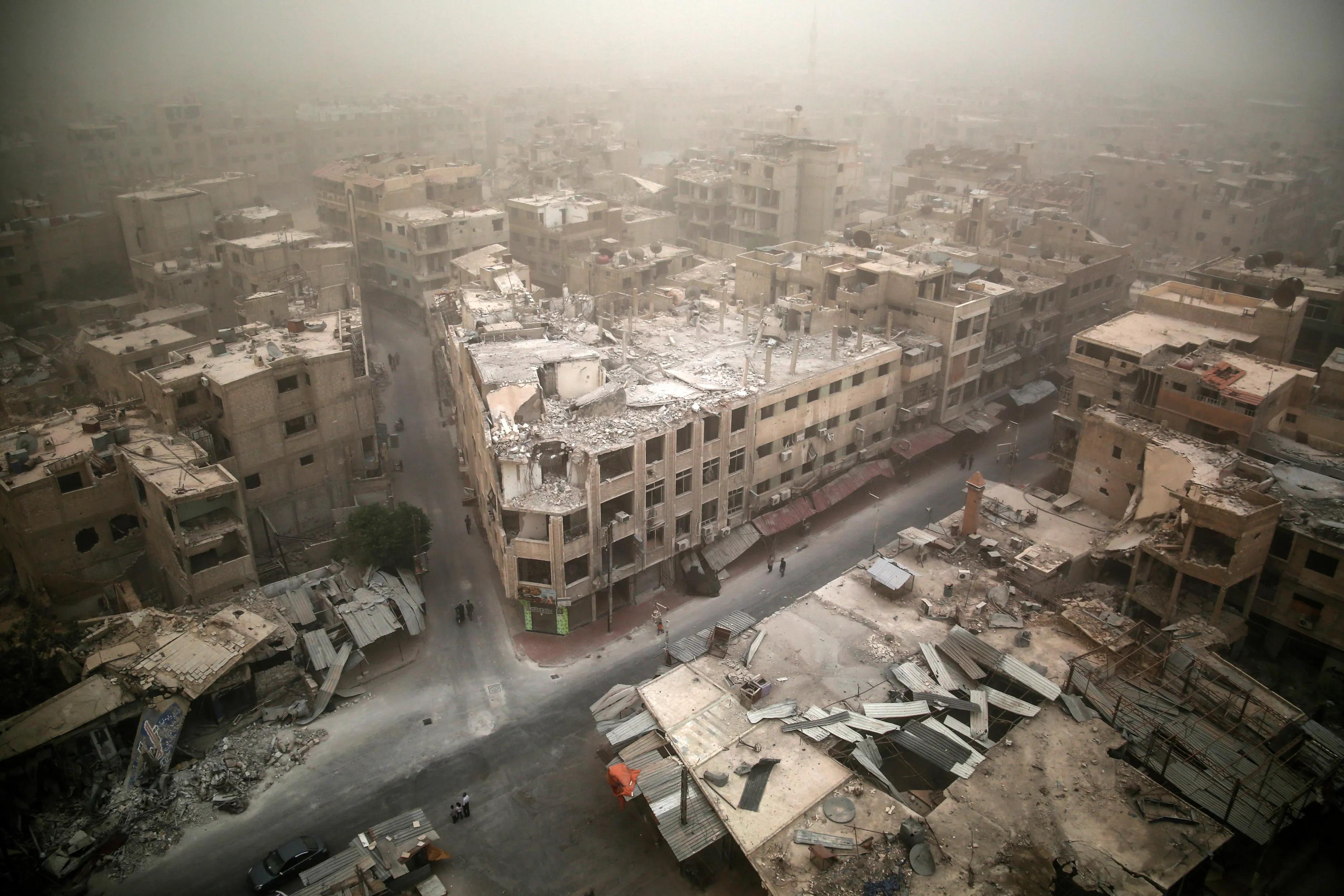 'City of Ghosts' by Sameer Al-Doumy (Douma, Syria)
