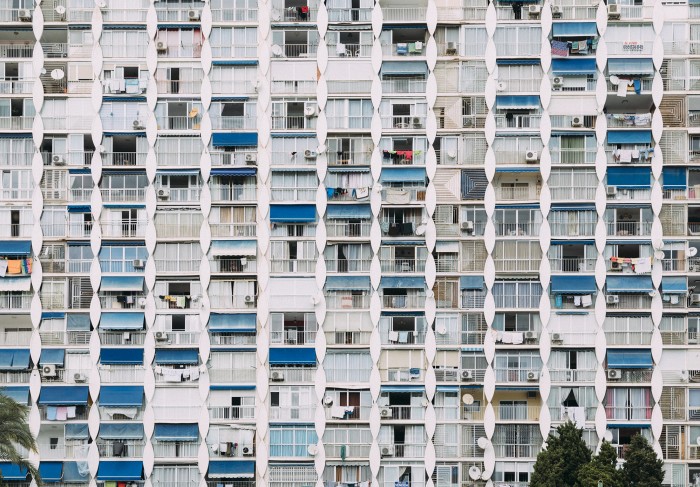 'Toldos azules en Benidorm' by Alberto Sen (Benidorm, Spain)