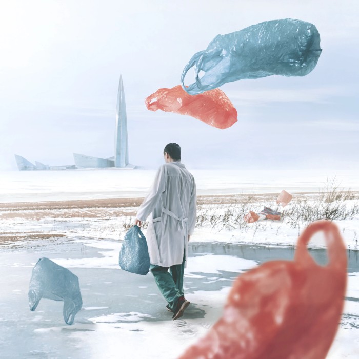 'Garbage wind' by Alina Ershova (Saint Petersburg, Russia)