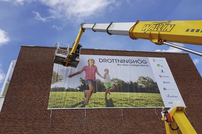 Fint på fasaden på Grönkullagatan (1)