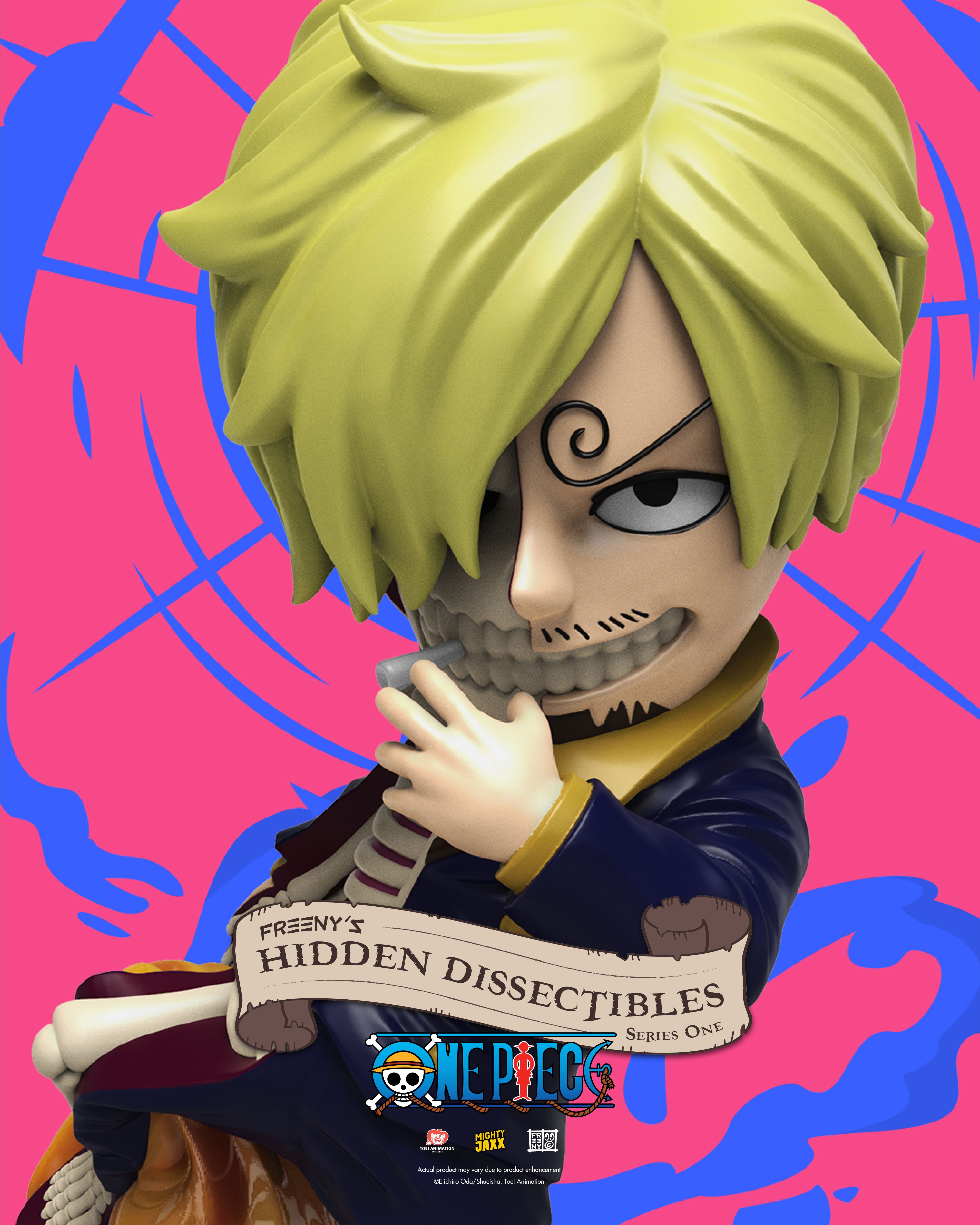 Freeny's Hidden Dissectibles: One Piece Luffy, Zoro and