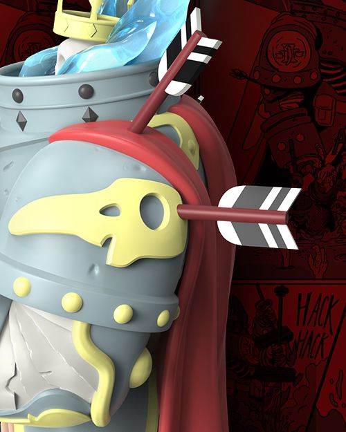 Crom BIRDKING フィギュア MIGHTY JAXX - BIRDKING - Bird King - BY CROM - Figure H25CM