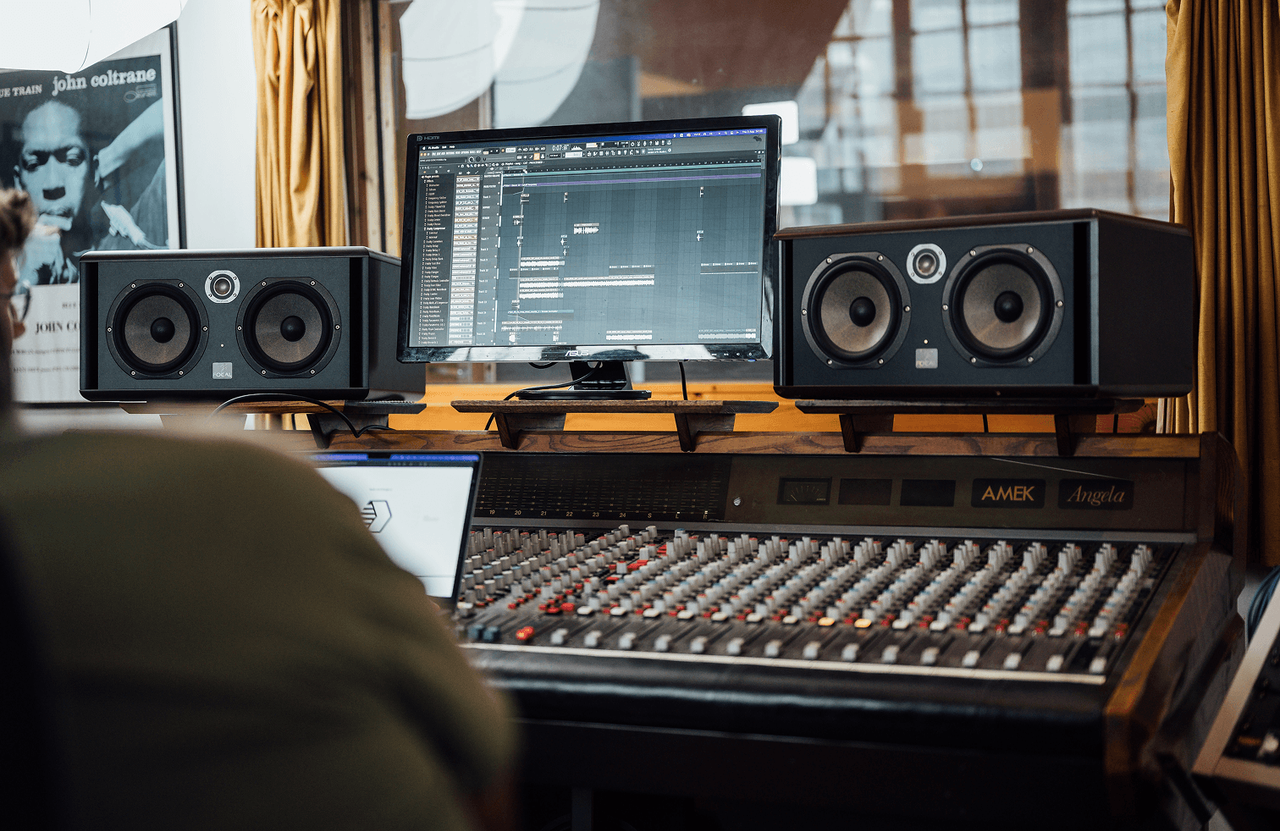 Computer sound system setup