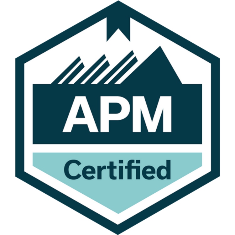 APM certified logo