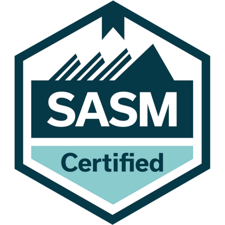 SASM certified logo
