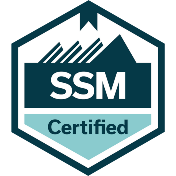 SSM certified logo