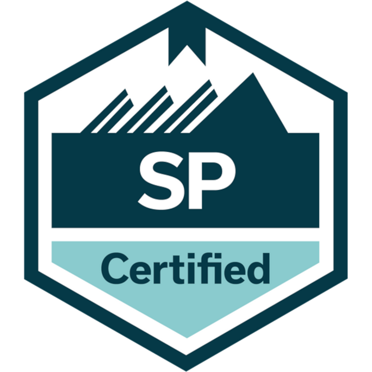 SP certified logo