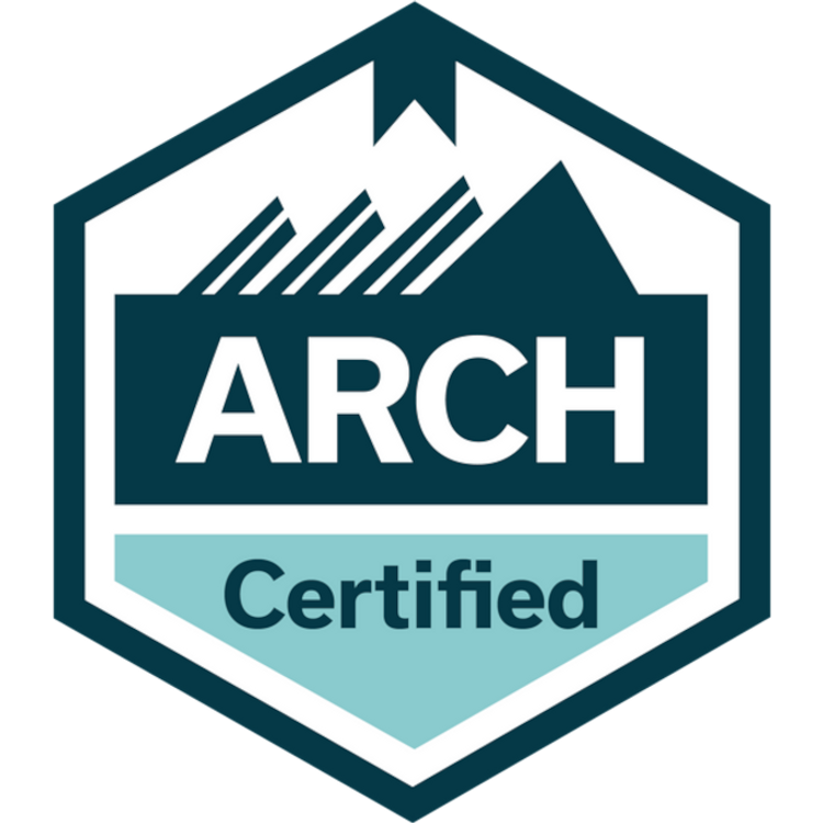 ARCH certified logo